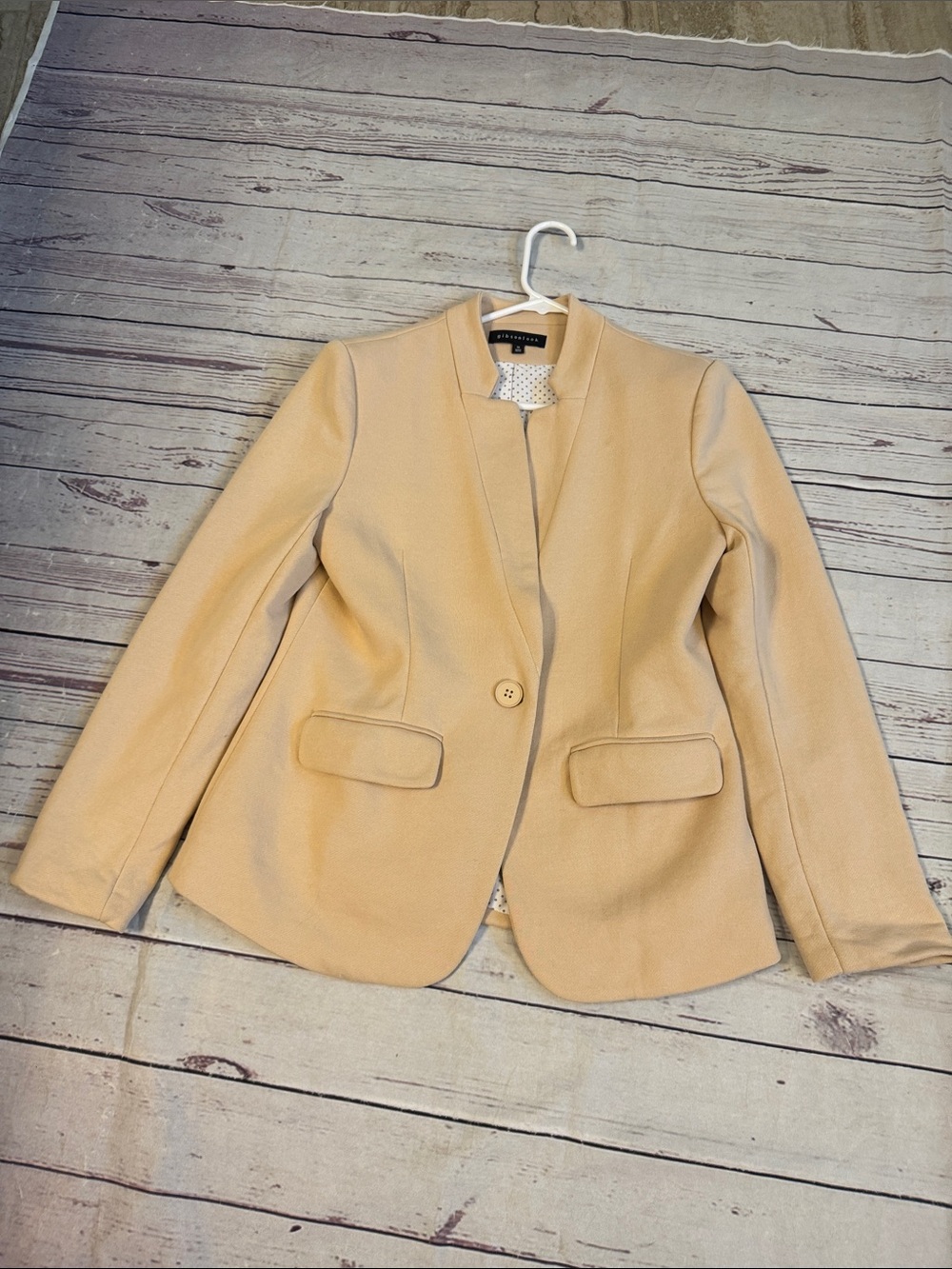Gibson Look Notch Collar Blazer - Picture 8 of 14